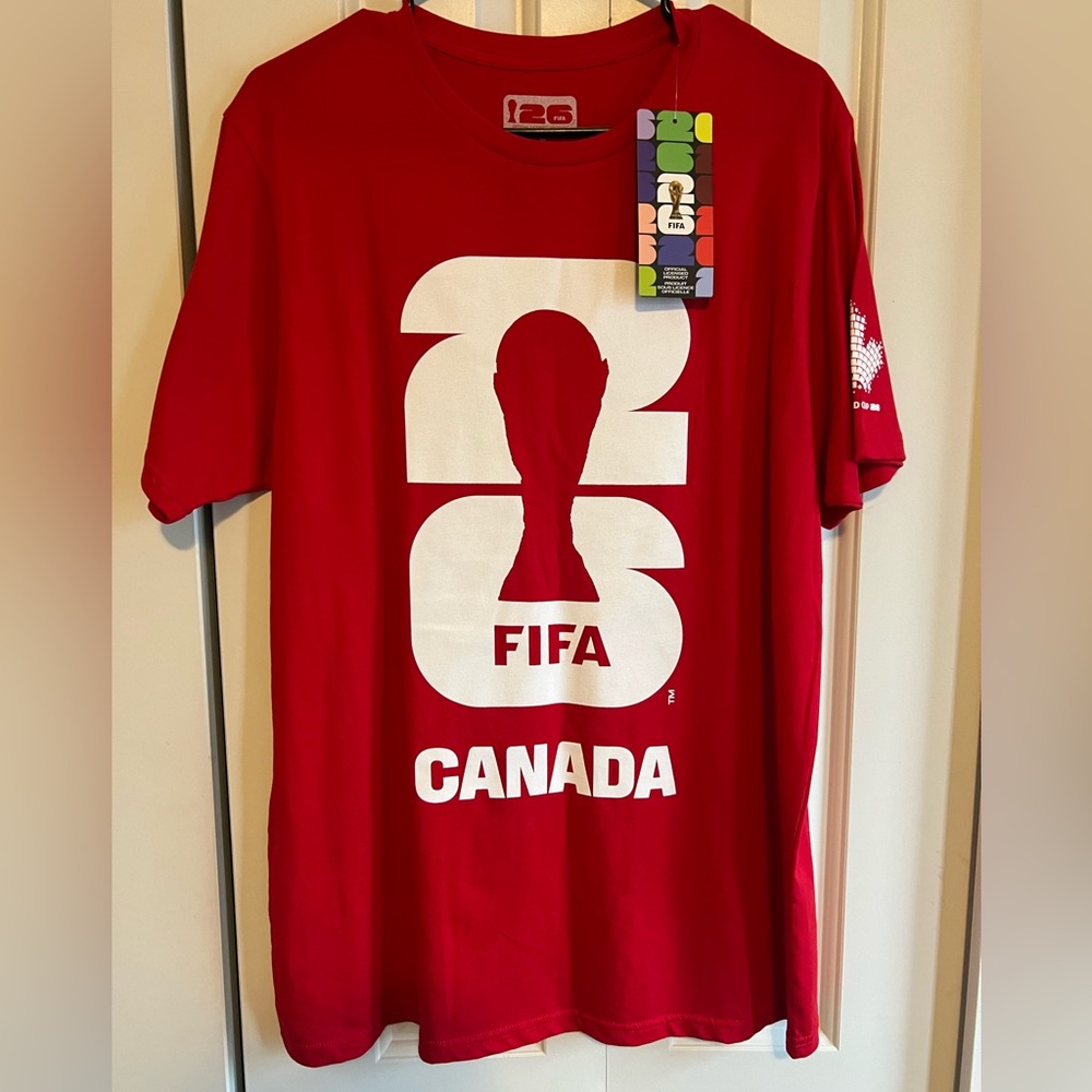 Canada FIFA Cup tshirt size large